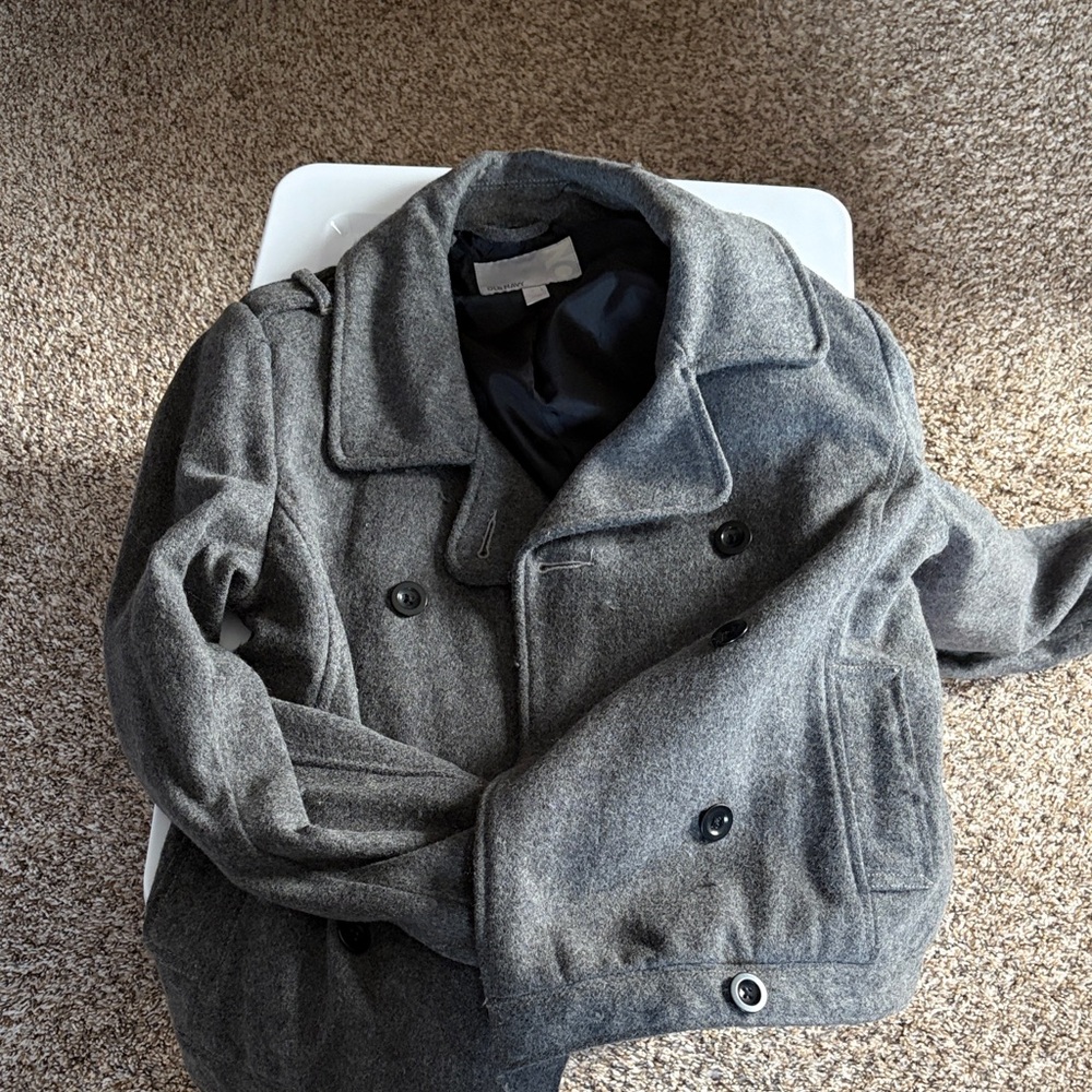 Old Navy Charcoal Peacoat for Men